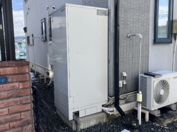 エコキュート工事前後